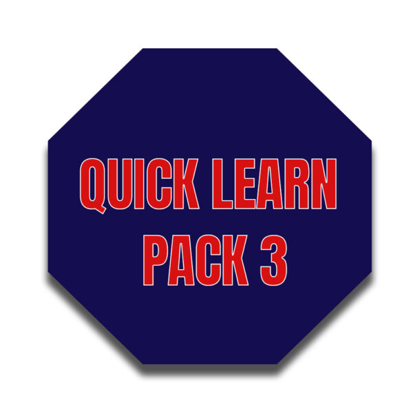 Quick Learn pack 3